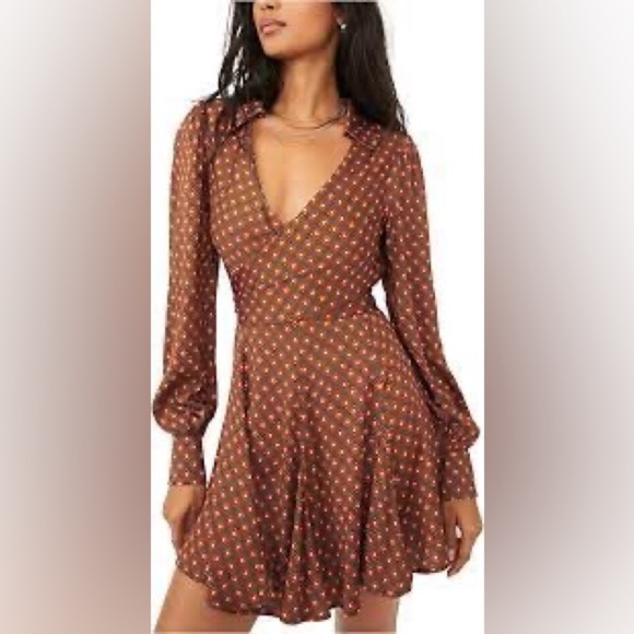 Free People | It takes Two Sleeve Mini Dress Various Sizes Available. - Picture 1 of 4
